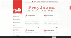 Desktop Screenshot of chilli-group.pl