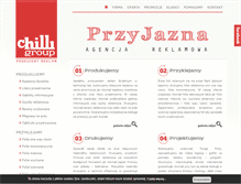 Tablet Screenshot of chilli-group.pl